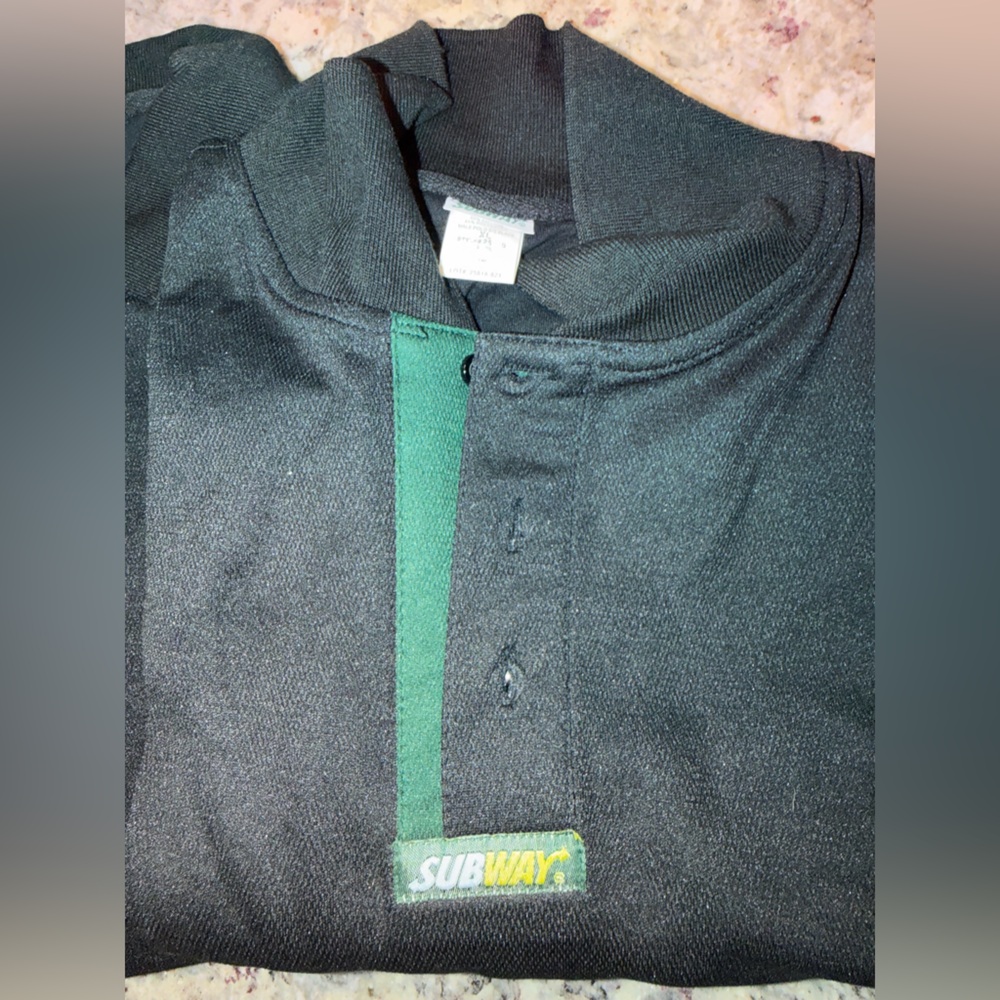 Employee Polo Shirt Short Sleeve XL Black - Picture 7 of 8